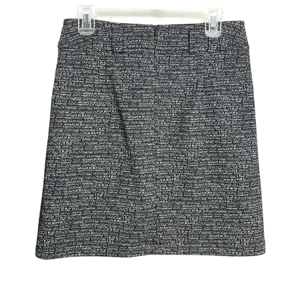 RICKI'S Black & White Women's Skirt Formal size Small Collegiate‎ Zip Up Pocket